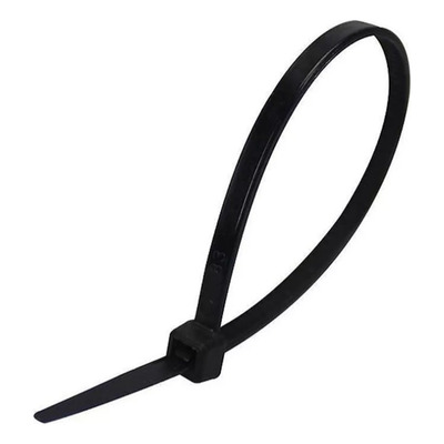 Cincho Industrial Nylon Negro 4.8 X 250 Mm 100 Pzs