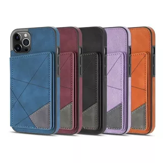 Funda Tarjetero De Calidad Para iPhone Hecha De Piel Pu