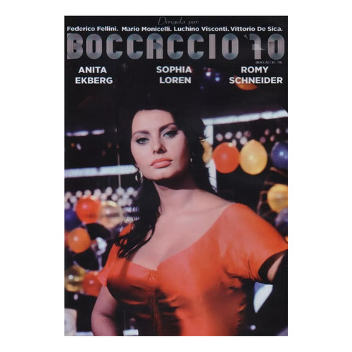 Boccaccio 70 Sophia Loren Pelicula Dvd