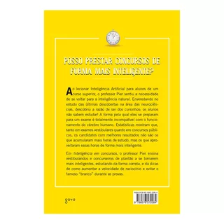 Livro Inteligência Em Concursos - Pierluigi Piazzi