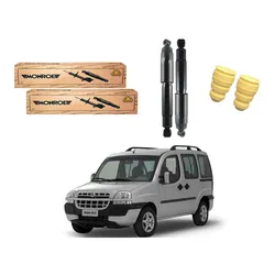  Par Amortecedor Traseiro Batente Doblo 1.3 2002 A 2006