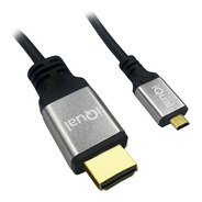 Cable Hdmi Iqual A Microhdmi 2 Metros H0014 Full Hd 1080p Tv