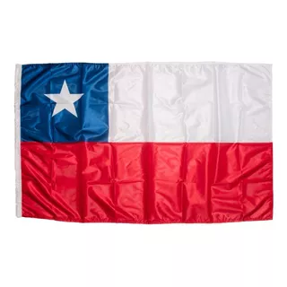 Bandera De Chile 1,5x0,90 Metros-con Envio Gratis 
