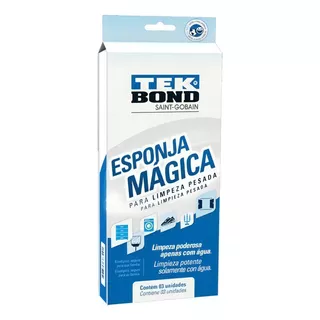 Esponja Magica Limpeza Pesada Leve 3 Pague 2 Tekbond