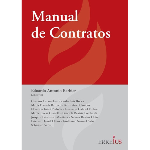 Manual De Contratos - Erreius