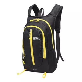 Mochila Running Everlast Bici Deportes Correr Impermeable Ts Color Negro