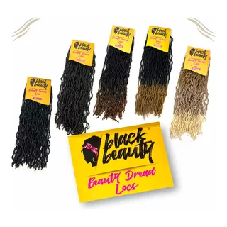 Cabelo Black Beauty Dread Locs Alta Qualidade Crochet Braid