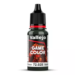 Game Color 17ml.028-verde Oscuro Color 72028 Verde Oscuro-dark Green