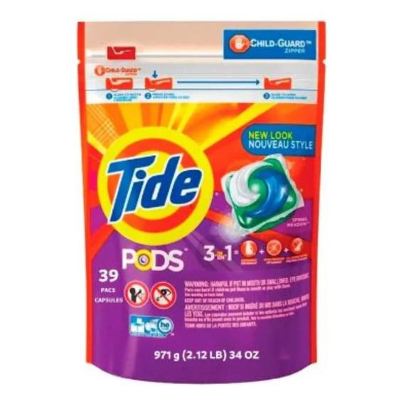 Detergente Tide X 39 Pods - L A