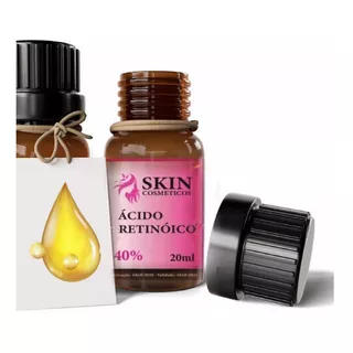 2 Ácidos Retinoico 40% - Skincosmetic 20ml Cada + Brinde