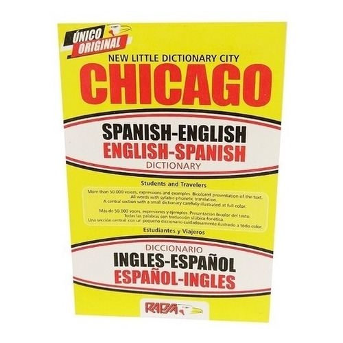 Diccionario Ingles Color * 10 Unidades, Chicago, 351 Paginas