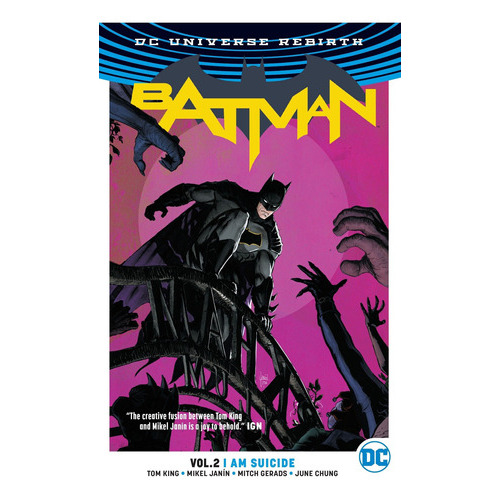Batman Vol. 2 I Am Suicide (rebirth), De Tom King. Editorial Dc Comics, Tapa Blanda En Inglés