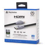 Cable Hdmi 2.1 144hz Licencia Oficial Playstation 5 Powera