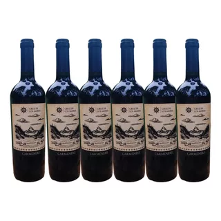 Vinho Chile Cruz De Los Mares 750ml Kit 6 Unidade Harmoniza