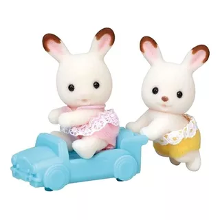 Sylvanian Families Gemeos Coelho Chocolate Epoch