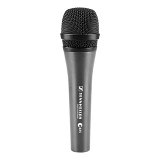 Microfone Sennheiser E 835 Dinâmico Cardioide Cor Preto