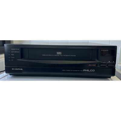 Video Cassette Player Vp 1422 Philco No Funciona Botón Power