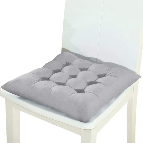 Almohadon Cuadrado Para Silla Eames Butaca Auto Colores Ax ® Color Gris