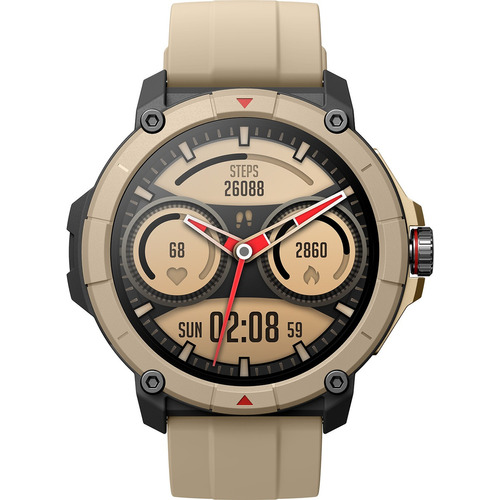 Smartwatch Reloj Udfine Watch Gs Alexa Llamadas Marrón Claro