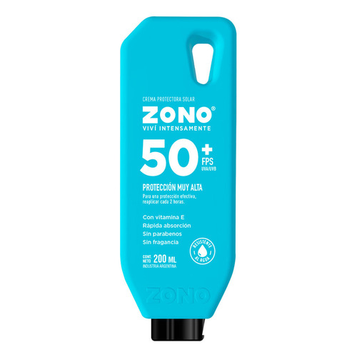 Zono Crema Protectora Solar Fps 50 C/vitamina E 200ml
