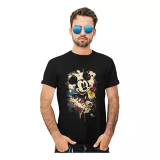 Playera Mickey Mouse/ Película/ Disney/ Caballero Dama Niño