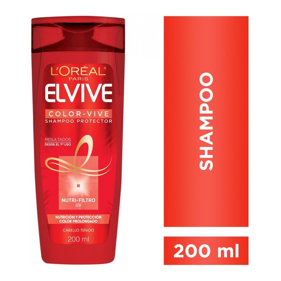 Shampoo Color Vive Elvive L´oréal Paris 200ml