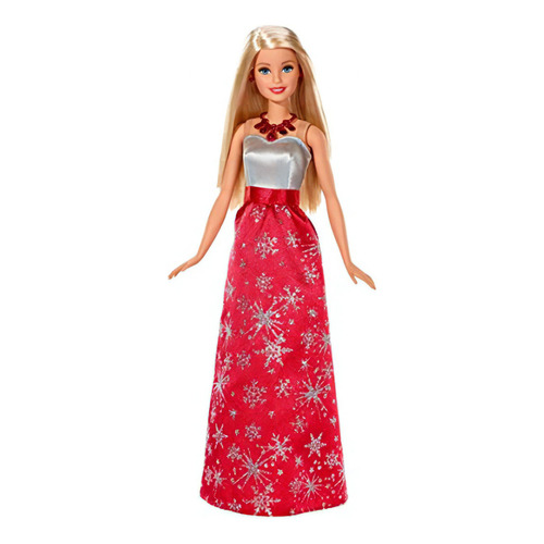 Muñeca De Vacaciones Barbie 2017 En Vestido De Copo De Niev