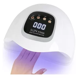 Secado Cabina De Uñas Lampara Uv Led 180w Sun X15 Max Color Blanco 110v/220v