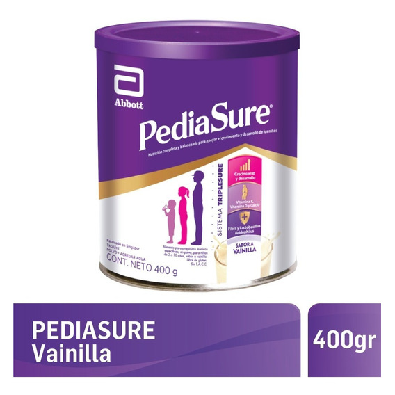 Pediasure Polvo 400gr Suplemento Vainilla Abbott