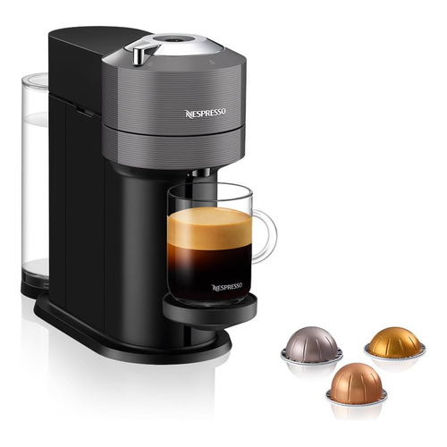 Cafetera Nespresso Nespresso Vertuo Next GCV1 automática dark grey para cápsulas monodosis 220V