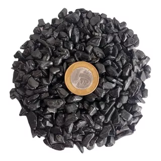 Cascalho De Pedra Turmalina Negra - 1 Kg