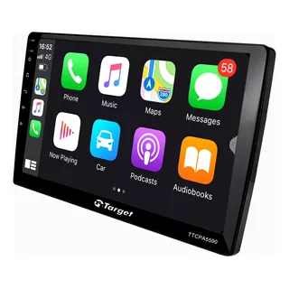 Radio Target 9 Tt-cpa5590bt Android 12 Car Play Inalambrico
