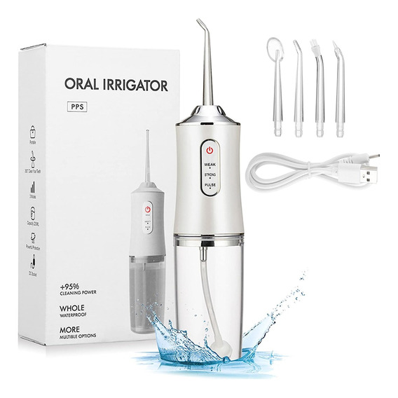 Irrigador Limpiador Oral Bucal Dental Brackets Profesional ©