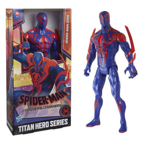 Figura De Acción Hasbro Marvel Titan Hero Spiderman 2099 4+