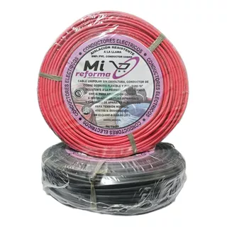 Cable Unipolar 2.5mm Normalizado Rollo X 100 Mts Rojo