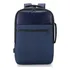 Mochila Grande Unisex Con Compartimento Para Laptop Color Azul Diseño De La Tela Lisa