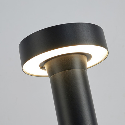 Farola Exterior Piso Led Morgan Luz Calida 3000k Ip55 12w Lk