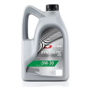 Aceite Lubricante Synthetic Fd 5w30 Sl/cf Acea A5/b5 X 4 L