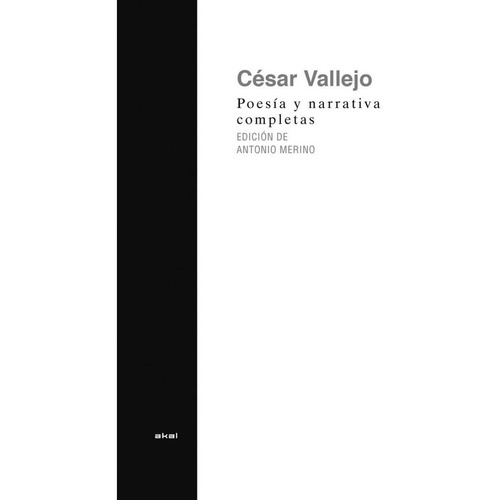 Poesia Y Narrativa Completas - Vallejo,cesar