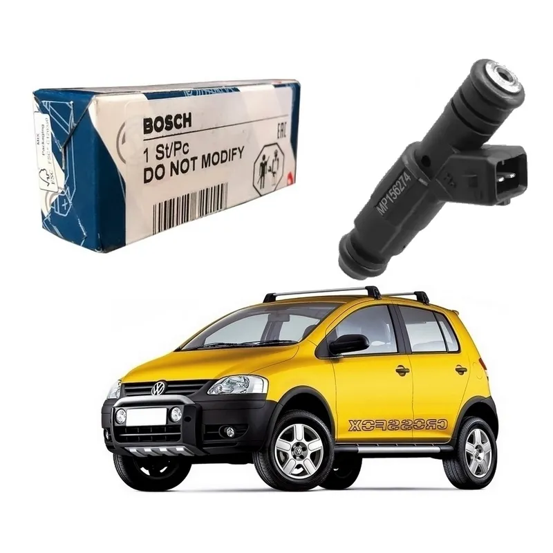 Bico Injetor Bosch Crossfox 1.6 Flex 2005 A 2008