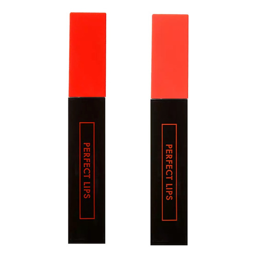 2 Tintas Labiales Shoking Efecto Tattoo By Tony Moly Color Rojo