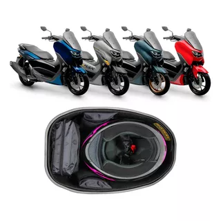 Forração Yamaha Nmax 2023 Connected Baú Forro Premium Preto