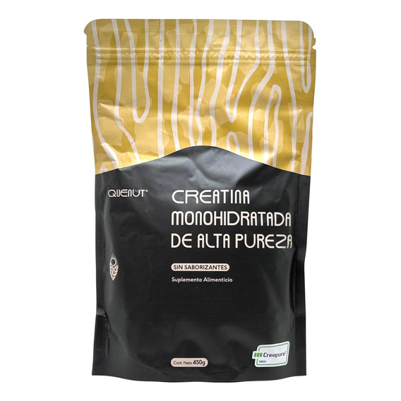 Creatina Creapure Monohidratada De Alta Pureza 450 G Quenut.