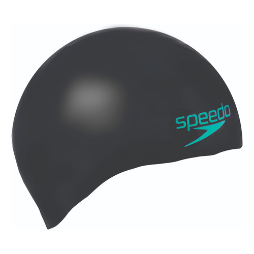 Gorra Casco Natación Speedo Fastskin Competición Color Negro verde 554 Diseño de la tela Liso Tamaño M