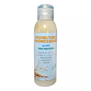 Protector Solar Natural Con Bronceador 125ml