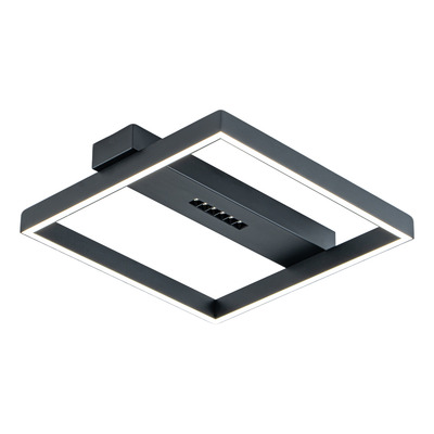 Plafon Led Claro 30w Deco Moderno 201327 Tz - Negro