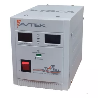Regulador Elevador De Voltaje 500w 120v Avtek Rar-521 