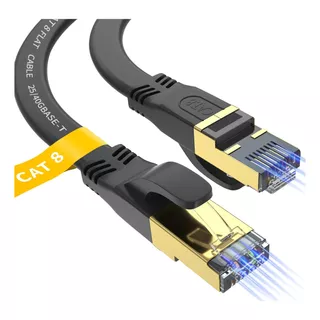 Cable De Red Ethernet Utp Cat8 3 Mts. 40 Gbps/2000 Mhz