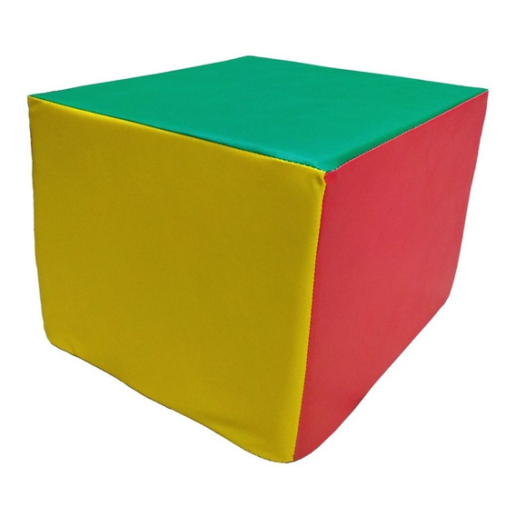 Cubo Módulo De Psicomotricidad Goma Espuma 30x30x30