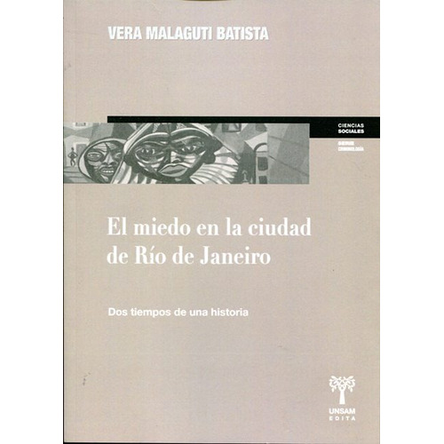 EL MIEDO EN LA CIUDAD DE RIO DE JANEIRO, de Vera Malaguti Batista. Editorial Universidad De San Martin Edita en español, 2016